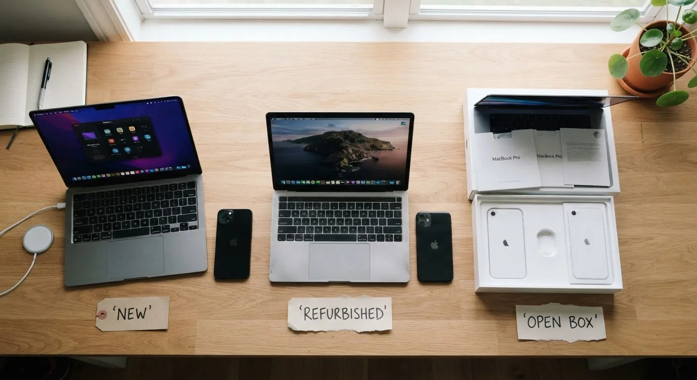Refurbished vs. New Electronics: What the Labels Actually Mean